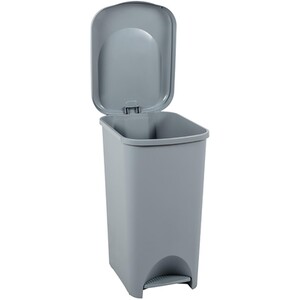 Eco Pedal Bin 40L - Metallic by Addis