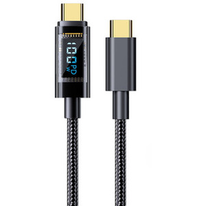 100w Type-C Fast Charging Data Cable - black