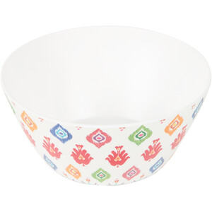 Sahara Brights Melamine Bowl - White / Bowl