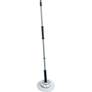 Twist Mop with Steel Handle - Multicolour