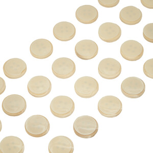 Pack of 36 Wooden Buttons Natural by Art Studio