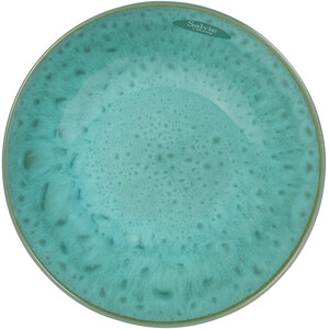 Salvie Reactive Glaze Pasta Bowl - Sea Green