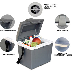 Traveller III P9 Thermoelectric Iceless 12V Cooler Warmer - Grey by Koolatron