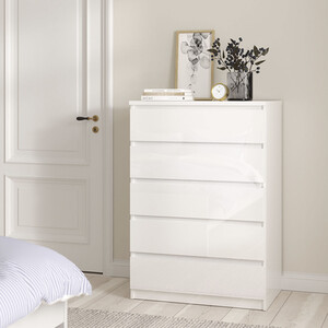 Naia 3 Piece Bedroom Set - White