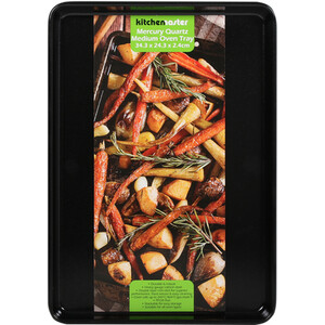 Mercury Quartz Oven Tray - Medium by Kitchen Master