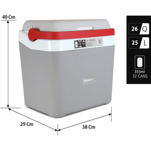 Koolatron Ultra Cool Box 25L - Grey by Koolatron