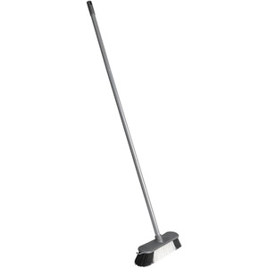 Metallic Grey 3pcs Indoor Sweeping Broom With Metal Handle - Metallic Grey by STORM TRADING GROUP