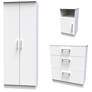 Devon Ready Assembled 3 Piece Bedroom Set