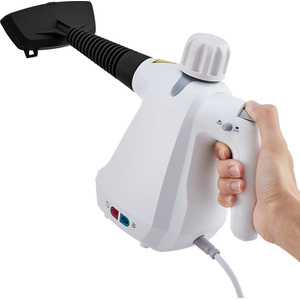 1000W Handheld Steam Cleaner - White by Livingandhome