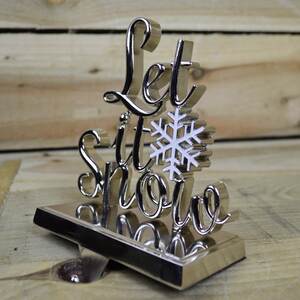 Silver Christmas Stocking Hanger Choice of Song by Samuel Alexander