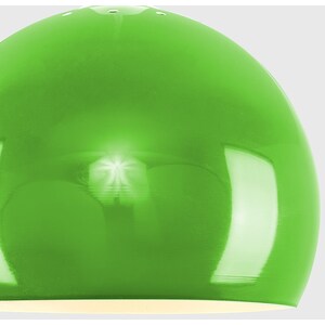 Retro Green Arco Style Dome Ceiling Pendant Light Shade - Green by ValueLights