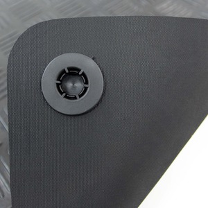 Nissan Qashqai Mk1 Tailored Rubber Car Mats 2007-2013 Black Floor Set - Black by Easimat