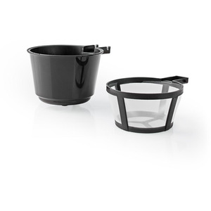 Single Serve Coffee Maker and Travel Mug - Silver / 402ml by Nedis