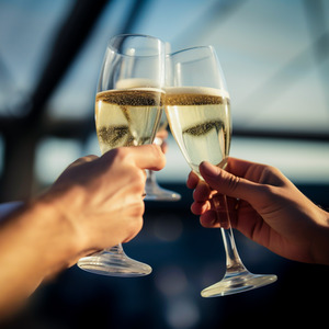 12 Mile Helicopter Flight with a Glass of Bubbly Chocolates Gift Experience - Pink by Find Me A Gift