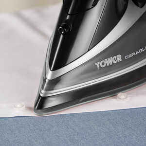 Tower CeraGlide Ultra Speed Iron 3100W - Platinum by Tower