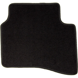 Kia Rio Tailored Carpet Car Floor Mats 2011 - 2017 4pc Set Black - Black by Easimat