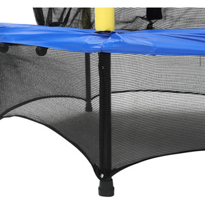 Children's Trampoline with Safety Net and Enclosure by Livingandhome