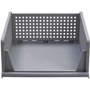 Storage Box Stackable Clothes Drawer Unit - Grey / 19cm by Kidkid