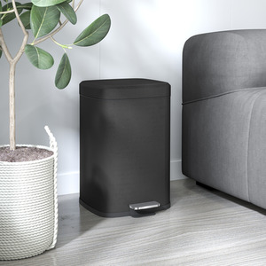 HOMCOM Kitchen Pedal Bin Fingerprint Proof by HOMCOM