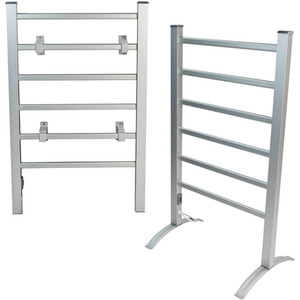 Electric Towel Warmer Rail 100W - Silver by Actiasgear