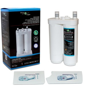 FilterLogic Fridge Water Filter compatible with Frigidaire PureSource II - White by FilterLogic