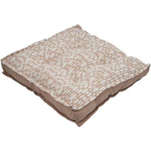 Printed Booster Seat Pad - Brown