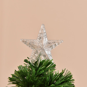HOMCOM 5ft Artificial Christmas Tree LED Snowflake - Green by HOMCOM