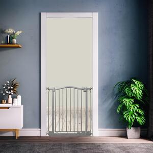 Curved Top Safety Gate - Matt Grey / 98cm - 107cm by Safetots