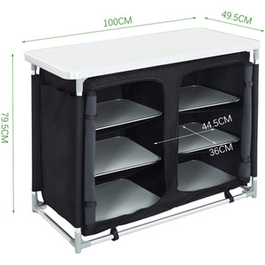 Portable Outdoor Kitchen Storage by Garden Sanctuary