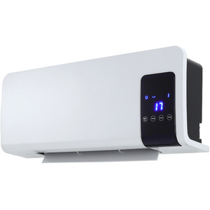 Wall Mounted Electric Heater with Remote Control - White by Livingandhome