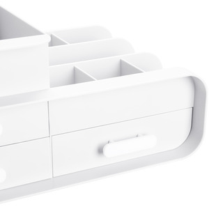 Versatile Makeup Organiser Box with Drawers by Livingandhome