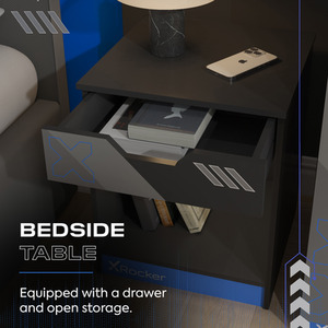 X Rocker Octane Furniture Set - Black / Blue by X Rocker