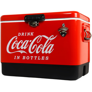 Coca-Cola Ice Chest Cooler 51L - Red by Koolatron