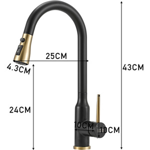 Retractable Pull-Down Kitchen Tap by Livingandhome