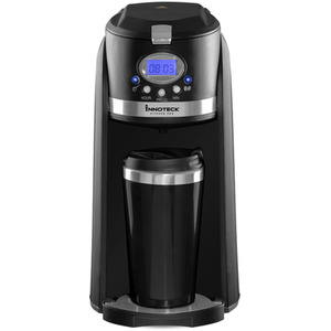 Innoteck Digital 2 in 1 Bean To Mug Coffee Maker - Black by Innoteck