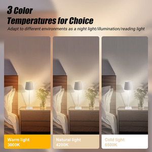 Extrastar LED Rechargeable Desk Lamp - White by Extrastar