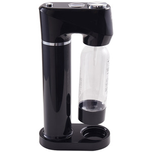 Soda Maker Sparkling Water Maker with 1L Carbonated Bottle - Black by Livingandhome