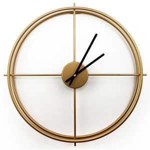 Larry's Minimalist Wall Clock - Gold by WALPLUS