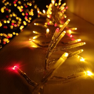 LED Cluster Multi Function Christmas Lights with Timer by Samuel Alexander