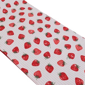 Strawberry Table Runner - Red by My Home