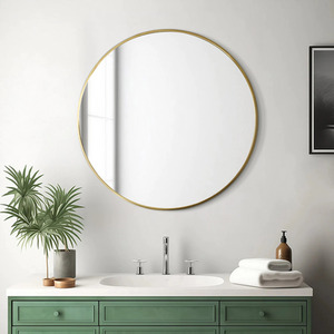 Round Bathroom Wall Mirror by lifeideas