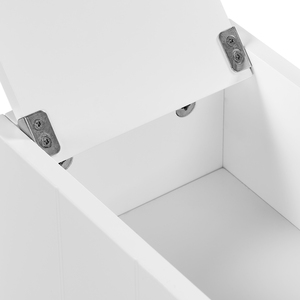 Bathroom Compact Freestanding Storage Cabinet - White by Yaheetech