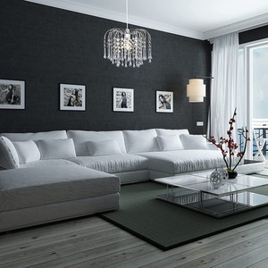 Tear Drop Acrylic Crystal Light Shade - Chrome, Clear by Klass Home Collection