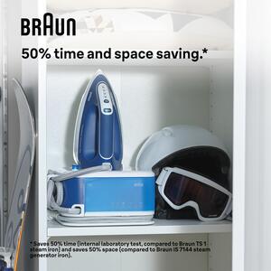 Braun 6.5 Bar Carestyle Compact Pro Steam Iron - Blue by Braun