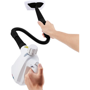 1000W Handheld Steam Cleaner - White by Livingandhome