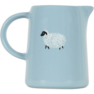 Highland Flock Large Jug - Blue
