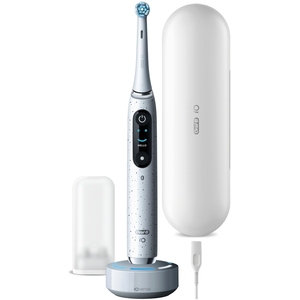 Oral-B iO Series 10 Stardust White Electric Rechargeable Toothbrush - White by Oral-B