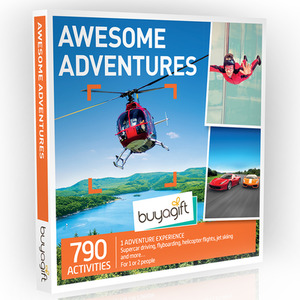 Awesome Adventures Experience Box - White by Buyagift