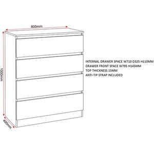 Malvern Trio Set - White by Seconique