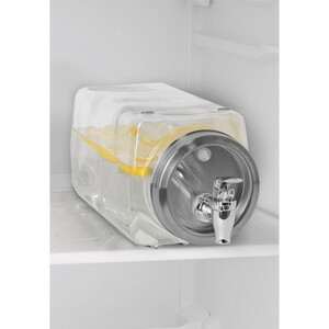 Glass Refrigerator Beverage Dispenser - Clear